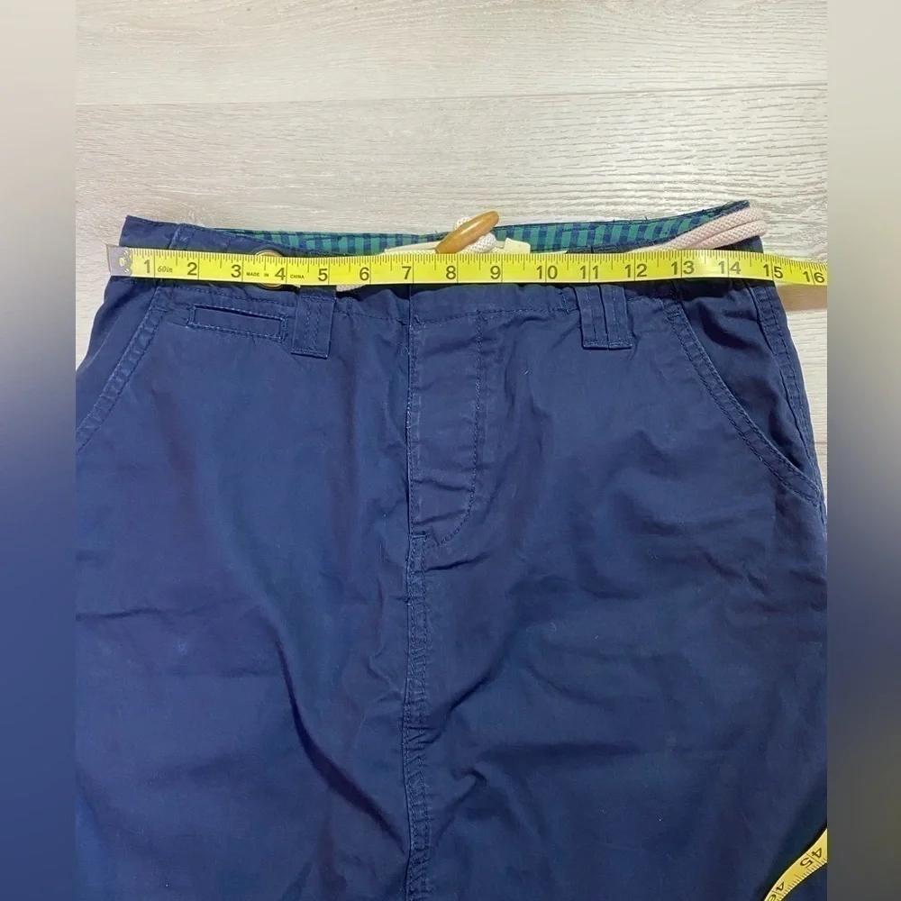 Daughters of the Liberation Anthropologie Navy Skirt With Rope Accent, Size 4